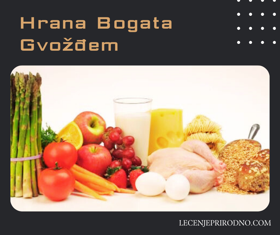 hrana bogata gvožđem