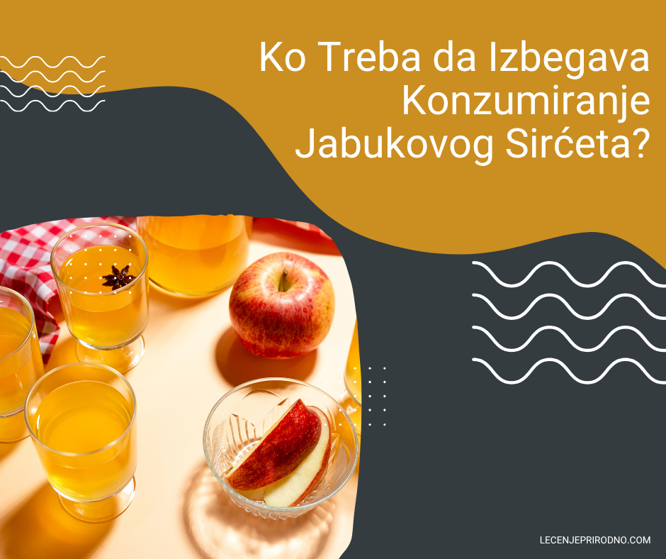 ko ne sme da pije jabukovo sirće